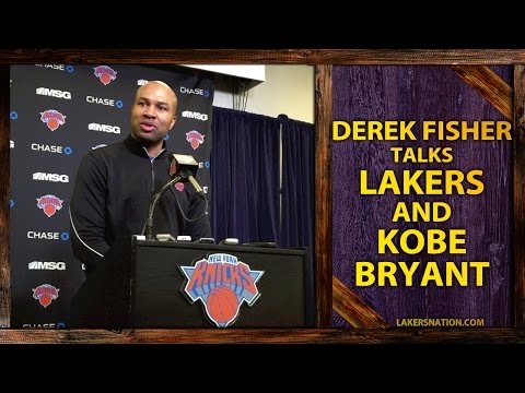 Video: Derek Fisher Talks State Of Lakers, Relationship With Kobe Bryant
