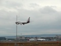 Air Berlin737 Landung auf 25R FRA