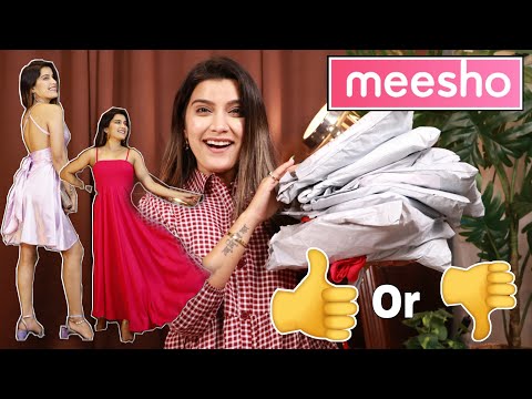 MEESHO Dress Haul  I Tested 10 Dresses From Meesho  Review   Super Style Tips