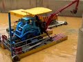 Test Run In -House Design & Build Excavator Dredger