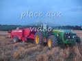 video de pressage john deere 8320 et presse massey ferguson 187