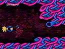 my second favortite stage of the game. i love the cool, weird looking boss at the end xd