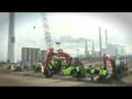 videos de Actieclip bij bouwplaats E.ON kolencentrale