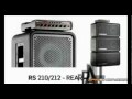 TC Electronic RS210-212 Bass Cabinets Rear