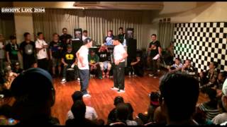 T.Satoshi vs Gucchon – GROOVE LINE 2014 前日予選 BEST16