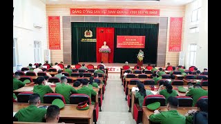 Công an thành phố triển khai công tác trọng tâm 6 tháng cuối năm