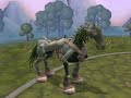 SPORE, Green Skeletal Horse.