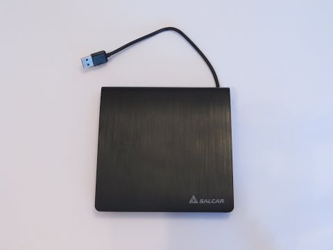 Portable DVD-RW device (Salcar) | Externer DVD Brenner - Testbericht, Praxiserfahrung, Fazit
