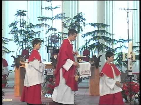 2013-05-19 Vasárnapi szentmise a Gazdagréti Szent Angyalok Plébánián