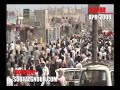 مسيرة سلمية في الشارع العام قبل أن تواجهها قوات الاحتلال بالرصاص الحي ومسيلات الدموع