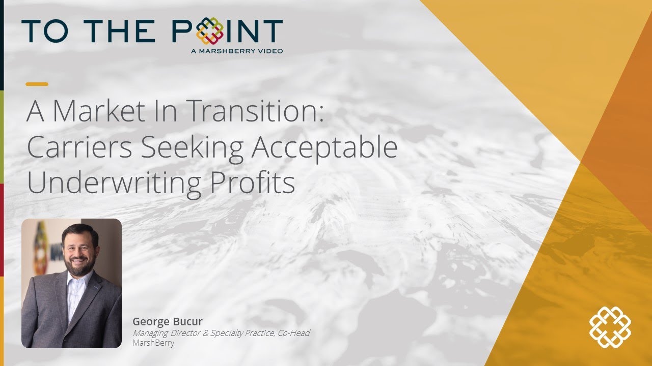 Thumbnail for Why Underwriting Profits Are Under Pressure – Trends Every Broker Should Know video