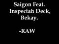 The Raw (CLEAN) - Saigon Feat Inspectah Deck, Bekay