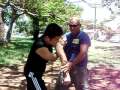 2010-05-21 | Joint locks proper version ~> Bayside Black Eagle Arnis Escrima ... PB210547 ... ()