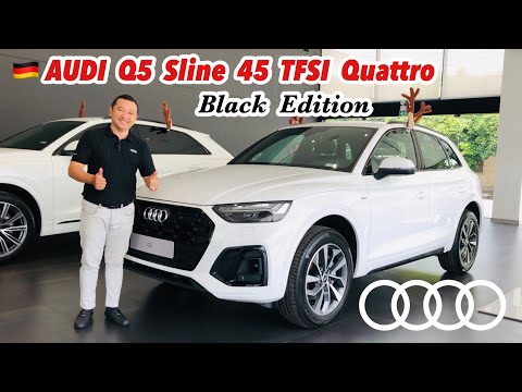 REVIEW AUDI Q5 SLINE 45 TFSI Quattro - Trắng Arkona/ nội thất Đen || 2.390 Tr - 0902105599