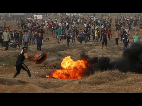 Israelische Soldaten verletzen 130 Palstinenser unwe ...