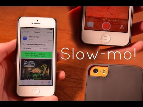 how to enable slow motion on iphone 5
