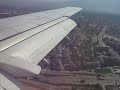 Bulgaria Air Boeing 737 landing at Sofia Intl Airport Bulgaria Air Boeing 737 landing at Sofia Intl Airport