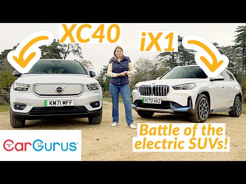 bmw ix1 vs volvo xc40 recharge battle of the small prestige electric suvs