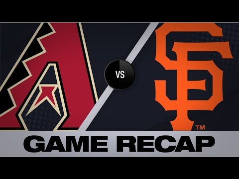 Video: Greinke tosses 7 scoreless in 4-3 win | D-backs-Giants Game Highlights 6/29/19