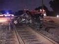 CAR VS FREIGHT TRAIN ACCIDENT **BLUE ISLAND,IL**