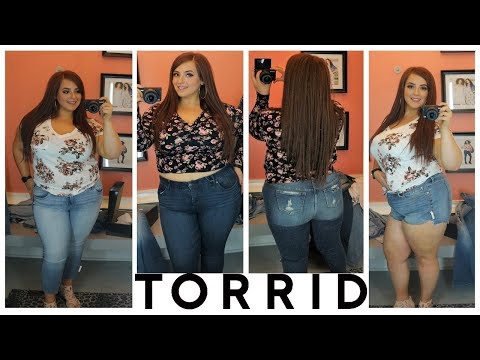 PLUS SIZE Torrid Denim Try On Haul (CONTEST/GIVEAWAY!!)