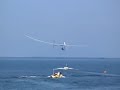 人力プロペラ機タイムトライアル部門1番機
