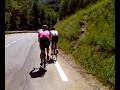 Fietsen in Alpen \"Beklimming Les2Alpes\"