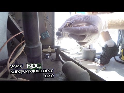 how to fix freon leak in air conditioner