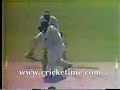 Saqlain Mushtaq fanastic doosra in 1996 Saqlain Mushtaq fanastic doosra in 1996