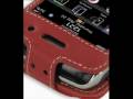 videos de Leather Case for BlackBerry Storm 9500/Storm 9530 - Sleeve Type (Red)
