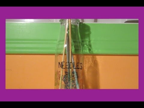 how to organize knitting needles