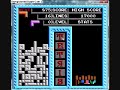 tengen tetris for the nes gameplay video