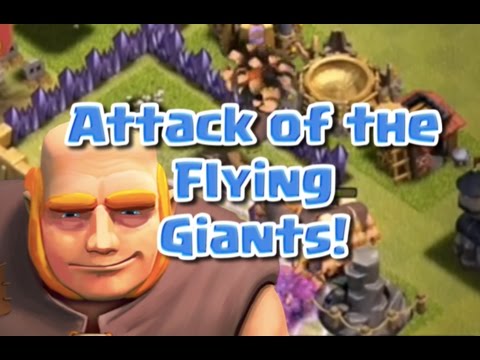 Clash Of Clans | The FLYING Giants | Clash of Clans Lonely troop series