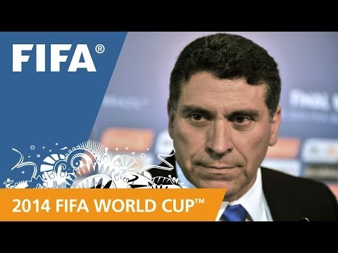 Final - Honduras coach Luis Fernando Suarez speaks about his team's draw for the 2014 FIFA World Cup™. More videos about the 2014 FIFA World Cup™ Final Draw: http://...