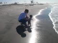 beach with peyton