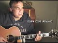 watch and learn how to play this traditional hymn in a contemporary praise and worship acoustic guitar style. 
words: ignaz fanz 
translation: clarence walworth 
melody: grosser gott 
arrangement: bill goyette 
chords (capo 2)
d2/f#    200230
d2/g     300230
a7sus    x02030
gmaj7/a  x02032
bm7      224232
em7      020030
d(2)     x00230
g        320033

holy god, we praise thy name; 
lord of all, we bow before thee! 
all on earth thy scepter claim, 
all in heaven above adore thee; infinite thy vast domain, 
everlasting is thy reign. 

hark! the loud celestial hymn 
angel choirs above are raising, cherubim and seraphim, 
in unceasing chorus praising; 
fill the heavens with sweet accord: holy, holy, holy, lord. 

holy father, holy son, 
holy spirit, three we name thee; 
while in essence only one, 
undivided god we claim thee; 
and adoring bend the knee, 
while we own the mystery.
