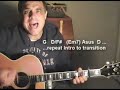 watch and learn how to play this traditional hymn in a contemporary praise and worship acoustic guitar style. 
words: ignaz fanz 
translation: clarence walworth 
melody: grosser gott 
arrangement: bill goyette 
chords (capo 2)
d2/f#    200230
d2/g     300230
a7sus    x02030
gmaj7/a  x02032
bm7      224232
em7      020030
d(2)     x00230
g        320033

holy god, we praise thy name; 
lord of all, we bow before thee! 
all on earth thy scepter claim, 
all in heaven above adore thee; infinite thy vast domain, 
everlasting is thy reign. 

hark! the loud celestial hymn 
angel choirs above are raising, cherubim and seraphim, 
in unceasing chorus praising; 
fill the heavens with sweet accord: holy, holy, holy, lord. 

holy father, holy son, 
holy spirit, three we name thee; 
while in essence only one, 
undivided god we claim thee; 
and adoring bend the knee, 
while we own the mystery.