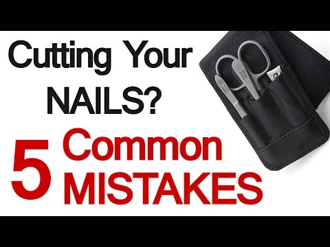 how to properly trim nails