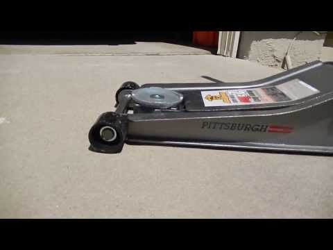 how to bleed harbor freight jack