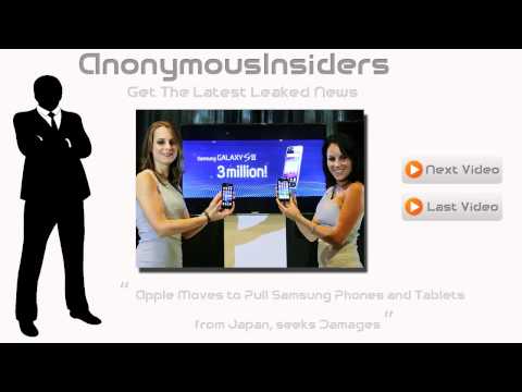 Apple Moves to Pull Samsung Phones and Tablets from Japan, Seeks Damages