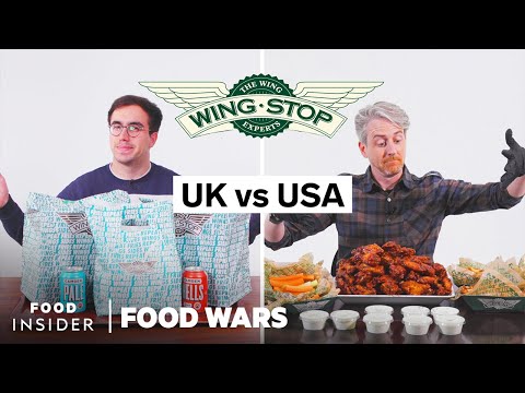 US vs UK Wingstop | Food Wars | Food Insider