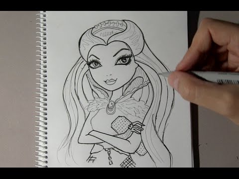how to draw ever after high