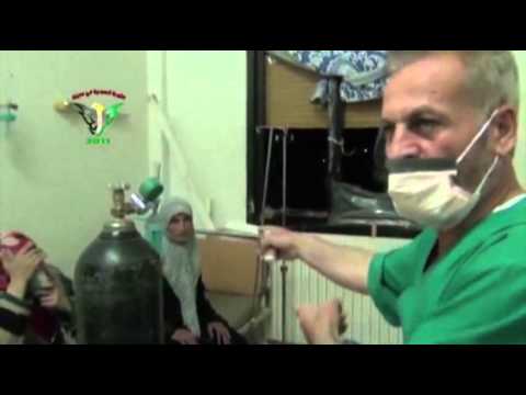 Video Shows Possible Syrian Gas Attack