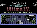 ultima iv: quest of the avatar ? commodore 64 title sequence. designed by richard 