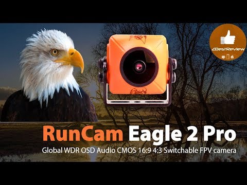 ✔ Топовая FPV Камера RunCam Eagle 2 Pro - Global WDR OSD Audio 800TVL! Banggood.com!