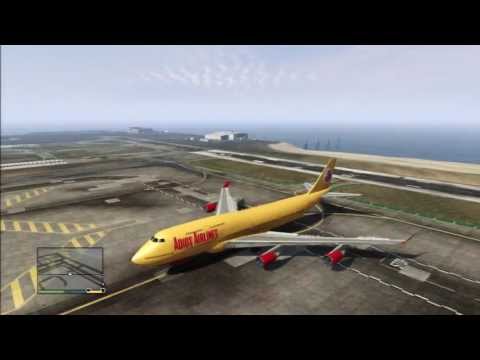 how to drive a plane in gta 5