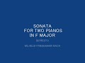 ?????????
??????????????
?????????????????
?????????????????
iii:presto

wilhelm friedemann bach
sonata for two pianos in f major
iii:presto