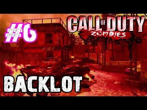 ZOMBIES ON COD4 BACKLOT, HARDENED DIFFICULTY!▐ Custom Zombies on Backlot Part 2
