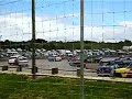 Banger racing Austin A35 rollover