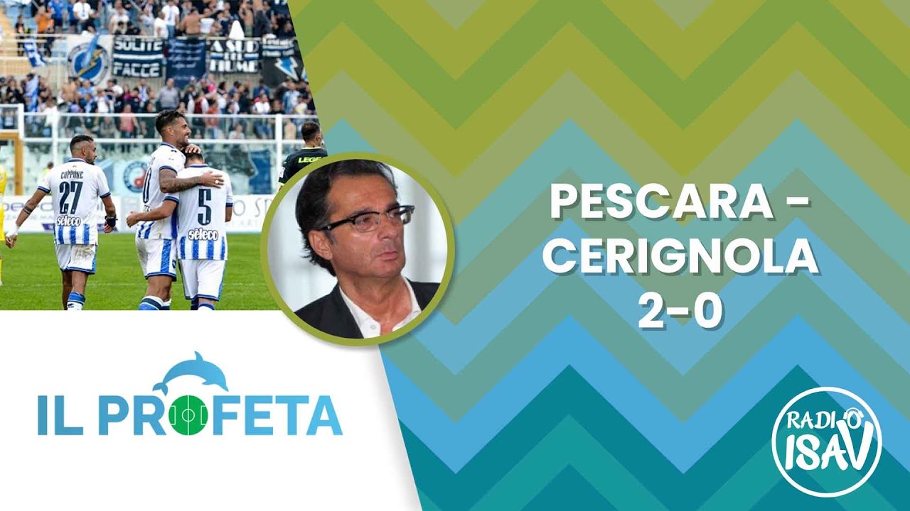 RADIO ISAV |IL PROFETA - Massimo Profeta | PESCARA - CERIGNOLA 2-0